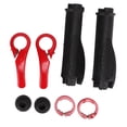 thumbnail image 3 of Handlebar Grips, Scooter Grips Comfortable Ergonomic Design Non Slip  for Bike for Mountain Bike Red, 3 of 8