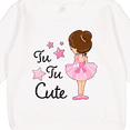 thumbnail image 3 of Inktastic Tu Tu Cute Ballerina Toddler Sweatshirt, 3 of 4