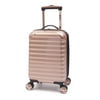 Refurbished iFLY Hardside Kids Fibertech Luggage 16, Rose Gold