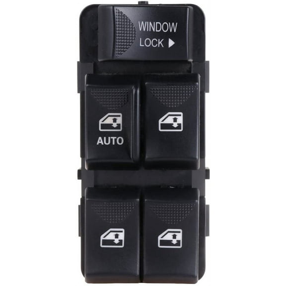 CCIYU Power Window Switch Replacement Fits For For Chevy Impala2000-2005 For Buick Rendezv 2002-2003ous Front Left Driver Side Switch Automotive Replacement Parts 10283834 10422427