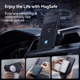 thumbnail image 4 of Funda de teléfono CASEKOO con forma de anillo magnético patentado con soporte para Samsung Galaxy S25 Plus de 6.7 pulgadas 2025, negra, 4 of 6