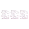 thumbnail image 4 of Cateissary 4 Pieces Pattern Sewing Ruler DIY Tailor Curve Metric Drafting Drawing Clothing Calibrated Half-round Manual Dressmaking Type1 NO1, 4 of 6