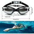 thumbnail image 4 of Ensemble de Lunettes de Natation et Bonnet - Lunettes de Natation avec Couvre-Nez, 4 of 4