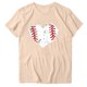 thumbnail image 1 of Blusas de Manga Corta para las Mujeres Divertido Impreso Cuello Redondo Tee, Vintage Humor Gráfico Blusas de Primavera para las Mujeres, 1 of 3