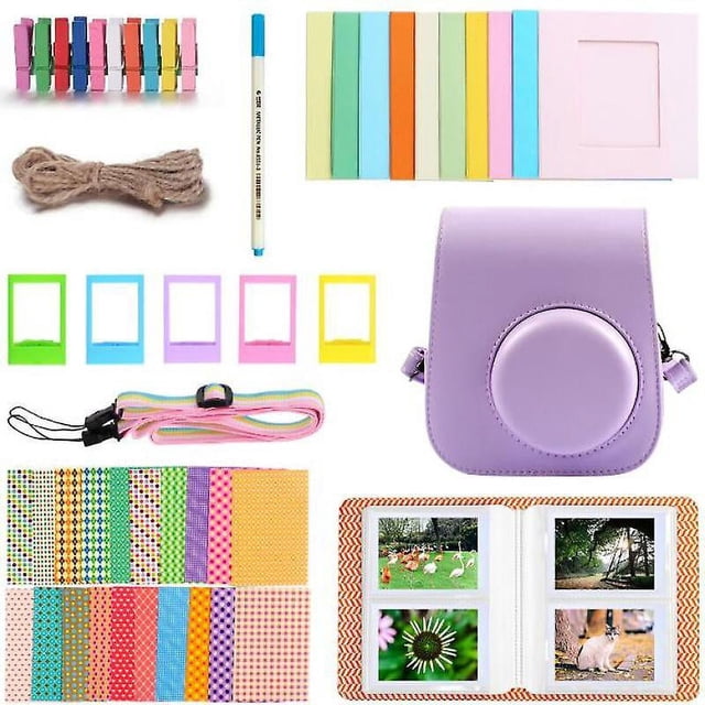 Miniestuche para accesorios de cámara - Correa para el hombro, marco, álbumes para Fujifilm Instax Mini 11
