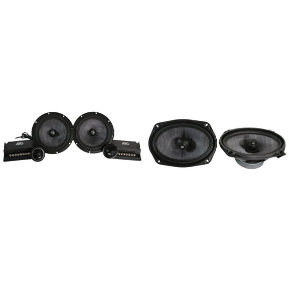 ATG Transcend Series Speaker Upgrade for GM 250W 6.5" Components 250W 6x9" Coaxials