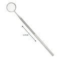 thumbnail image 4 of Dental Tools, Professional Teeth Cleaning Oral Care Hygiene Tool, Stainless Steel Dental Mirror for Dentist, Personal, Pet Use, Anti Fog Curve Angle Oral Care, 1 Pcs, 6.22 Inches, 4 of 4