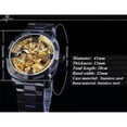 thumbnail image 2 of Reloj Mecanico Cuadrante, Piel, Casual, 2 of 7