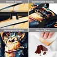 thumbnail image 4 of Monkey Double Layered Insulated Lunch Bag with Refrigerated Compartment, Large Capacity Handheld Meal Bag for Men and Women - 7.1x11.4x16.1 inches, 4 of 6
