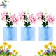 thumbnail image 1 of Adhesivo mágico de silicona para florero, florero de silicona reutilizable y extraíble, adhesivo autoadhesivo para montaje en pared para decoración del hogar y la oficina, regalo ideal (3 piezas-B), 1 of 6