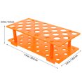 thumbnail image 2 of Miangastore Lab Tube Rack Orange 1 Set Rectangular Shape Freezer Compatible, 2 of 9
