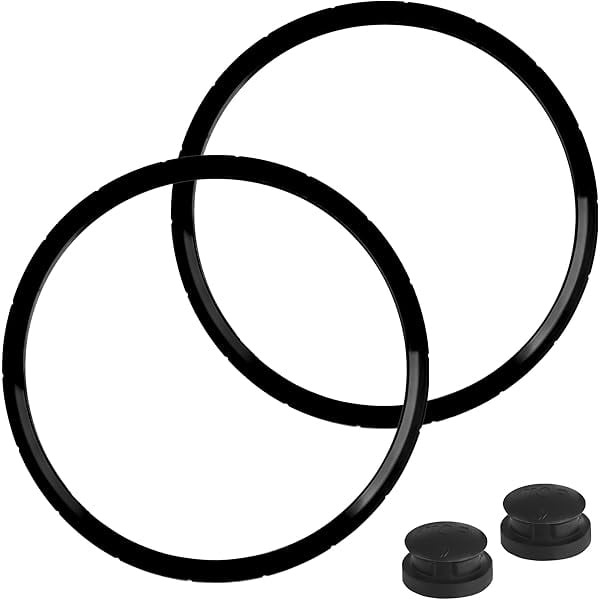 ccwmincc 09936 Pressure Cooker Sealing Ring, Overpressure Plugs Fit for Presto Pressure Cooker, (2 Packs) Model 4 Quart 6 Quart, Replace 0126002 0136102 0136403 0136304 0136001 0216001