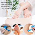 thumbnail image 3 of 2 piezas de masajeador de presión de fascia con pistola de acupresión, Shiatsu eficaz, masajeador manual de relajación muscular de fascia, 3 of 5