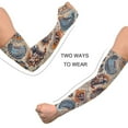thumbnail image 4 of ALAZA Boho Ethnic Bohemian Indian Mandala UV Sun Protection Arm Sleeves UPF 50+ Compression Cooling Sleeve 1 Pair, 4 of 7