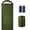 Green, variant on COWIN Sleeping Bags for Adults Backpacking Lightweight Waterproof 41℉-59℉ for Camping Hiking Outdoor Travel with Compression Bags 3.52lb , Black