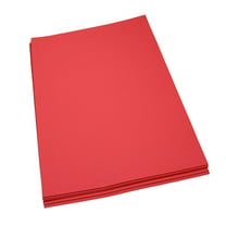 Craft Foam Sheets--12 x 18 Inches - Orange - 5 Sheets-2 MM Thick