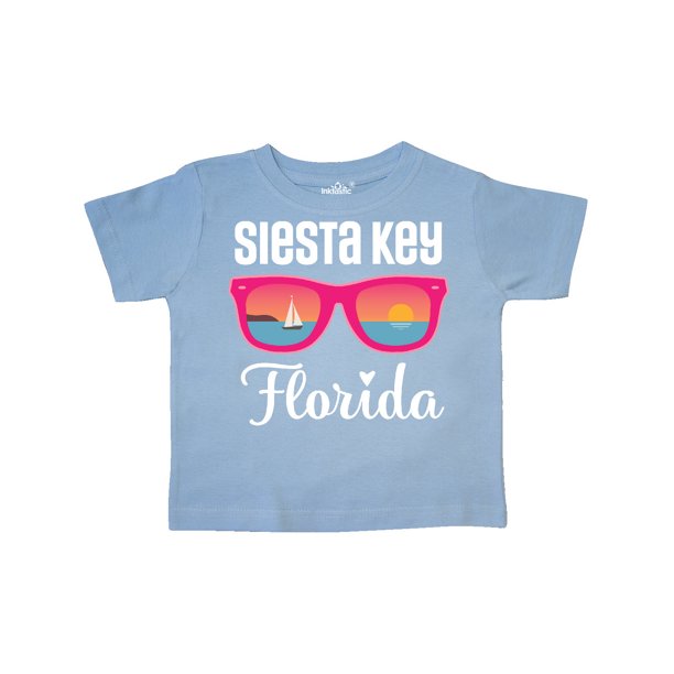 INKtastic Siesta Key Florida Beach Trip Toddler TShirt