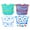 Green, variant on Baby bibs Waterproof Todder bib - Feeding Bib for Boy Girl Starter Bib with Crumb Catcher Pocket Washable Soft Stain and Odor Resistant 4Pack 6-24 Months