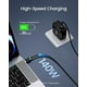 thumbnail image 4 of Cable USB C a USB C AOHI Magline, 140 W, 4 pies, nailon para iPhone, 4 of 5