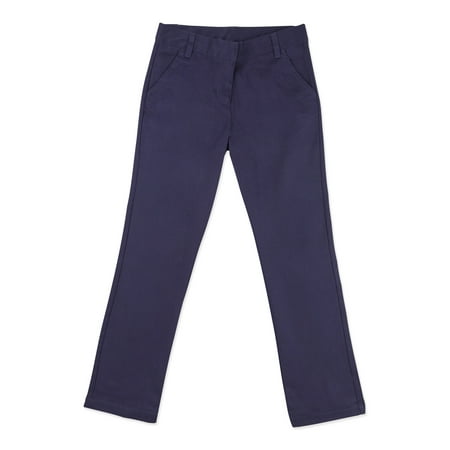 Girls' School Uniforms, Flat Front Pant