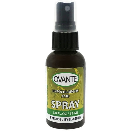 Ovante Hypochlorous Acid Eyelid Spray for Itchy Eyelids & Dry Eyes Relief - 59 mL