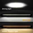 thumbnail image 5 of Colight Silm 20 Inch Spot + Flood Combo Beam Light Bar With Amber White DRL - 180W 18000 Raw Lumens, Waterproof, Die-cast, Off Road Lights, Truck, Jeep, UTV, ATV, SUV With DT Wire, 5 of 13