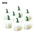 thumbnail image 3 of Artificial Photo Prop Pumpkin Simulation Prop Artificial Photo Halloween Ornament Supplies, Small Pumpkin Mixed 8pcs, 3 of 9