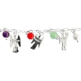thumbnail image 4 of JOYARIS Pulsera Ajustable 7 Arcangeles Cuarzo San Miguel Plata 925 Talla Largo/Ancho: 20 cm (ajustable) x 3 mm PT-0000838, 4 of 4