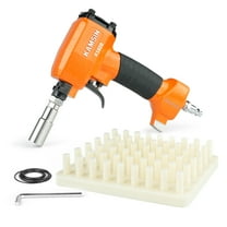 KAMSIN K1620 Pneumatic Decorative Nailer 41/64''(16.2mm) Diameter Air Upholstery Tacks Gun for Furniture