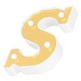 thumbnail image 1 of Lámpara de Señal ANGGREK de Plástico Ligero Con Letras para Fiesta de Cumpleaños color oro 16x12x3cm, 1 of 8