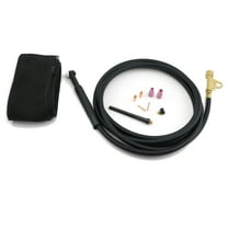 WeldingCity 125-amp WP-9F (Flexible Head) Air-cooled TIG Welding Torch Complete Package with 12.5-ft Power Cable Hose and Adapter 105Z57