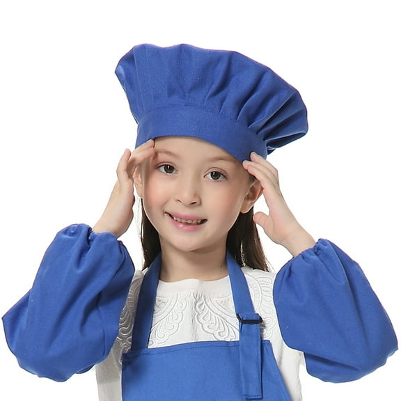 (Price/1Pcs)TOPTIE Child's Cotton Canvas Adjustable Chef Hat, M-23 inches
