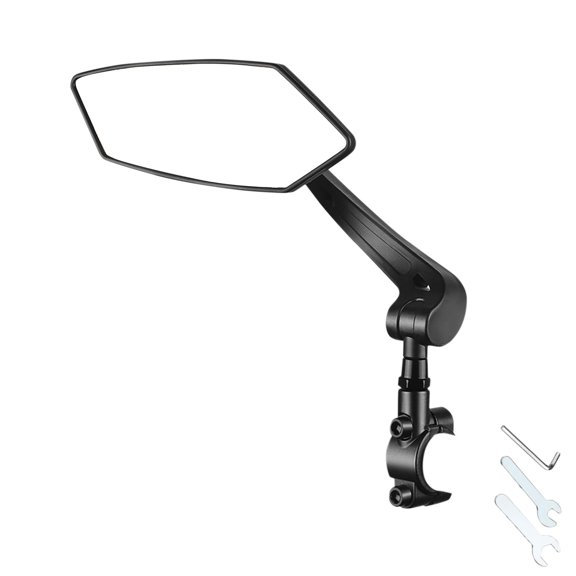 Bdday Bicycle Rearview Mirror 360 Degree Rotation Adjustment Suitable for Bicycles Electric Vehicles Motorcycles and Reflective Mirrors