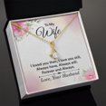 thumbnail image 3 of To My Wife I Love You Then Alluring Ribbon Necklace Message Card, 3 of 20
