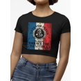 thumbnail image 3 of Death 2024 Humour Campaign Shirt Crop Tee Women's, 3 of 4