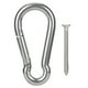 thumbnail image 3 of Kit para Colgar Hamacas, Ganchos para Hamaca de Acero inoxidable de Alta Resistencia, Mosquetonas para Soporte para Hamaca, Hamacas, Columpio, 3 of 7
