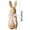 B, variant on Dvumao Rattan Effect Resin Easter Bunny Figurines Decor Wicker Easter Bunny Garden Statue With Bow For Spring Table Centerpieces Indoor Outdoor Patio Yard