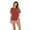 Red, variant on Women's Cotton Pajamas Set Round Neck Short Sleeve and Shorts Pajama Set for Women 2 Pieces Summer Short Sleepwear Sets Soft Loungewear Set for Women, S-XXL