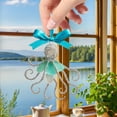 thumbnail image 6 of Sulaicai Handmade Sea Glass Ocean Ornament, Coastal Christmas Tree Hanging Decor, Ocean-Inspired Memorial Hanging Decoration, Unique Gift for Beach Lovers (Octopus), 6 of 9