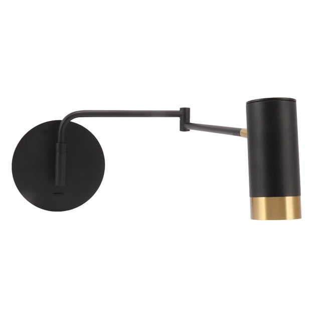 Lámpara de pared de brazo oscilante, lámpara de pared de brazo oscilante, lámpara de lectura montada en la pared, lámpara de pared para dormitorio, grado profesional