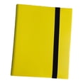 thumbnail image 3 of KLKCMS 9 Pockets Trading Card Carrying Binder for Post Cards Card Collection Binder yellow, 3 of 9