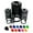 Black, variant on Mango Fruit Solid Self-Inking Rubber Stamp Ink Stamper - Black Ink - Mini 1/2 Inch