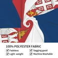 thumbnail image 2 of Tapestry Wave Serbian Flag Tapestries For Bedroom Living Room Dorm Party Wall Decor (40" X 60"), 2 of 7
