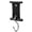 Black 1pc, variant on OIUR 1/16Pcs RV Awning Hook for Lights, RV Light Holder Clothing Drying Hanger, Plastic Metal S-Shaped Hook, Awning Accessory
