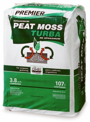 3.8 CUFT Sphagnum Peat Moss - Walmart 