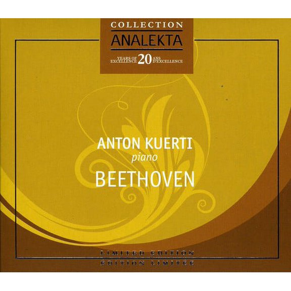 Anton Kuerti - Late Piano Sonatas - Music & Performance - CD