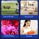 thumbnail image 3 of JUEGO DE TAMBOR DE AIRE ELÍCTRICO, TAMBOR DE AIRE CON BAQUTAS, PEDALES, Y 8 Sonidos, Conjunto de Batería Electónica para Adultos, Niños, Regalo, Función Midi USB,, 3 of 7