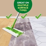 (12 pack) Swiffer Sweep + Mop, Dry Pads Refill, Floor Cleaner, Cleaning Cloths, Unscented, 52ct
