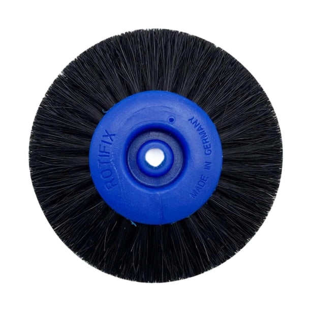 Cepillo de rueda para pulir, cepillo de alambre con cerdas, accesorio para taladro manual, limpieza, óxido Estilo A