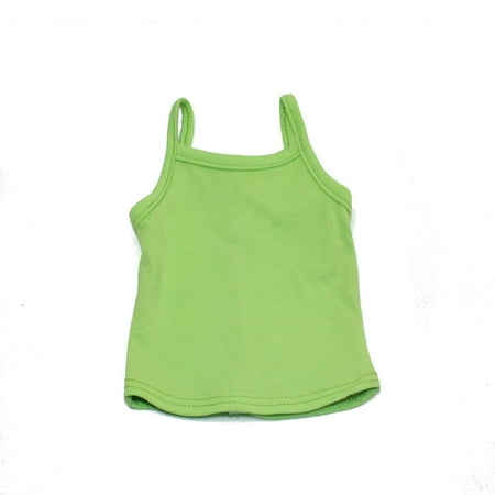 Arianna Lime Tank Top Fits 18 inch Dolls